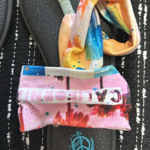 Sanuk California/peace yoga mat sandal, size 10 - Picture 7 of 7